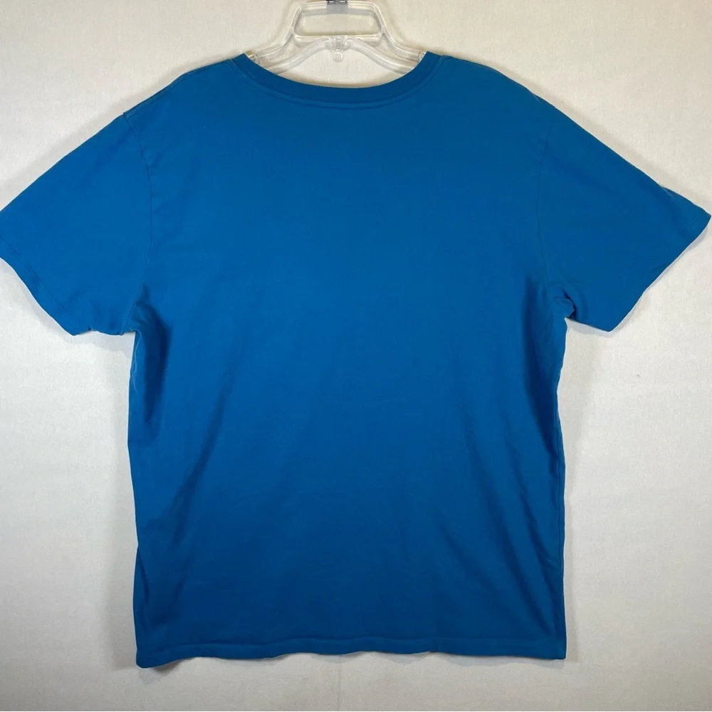 The North Face Bear Graphic T-Shirt Blue Short Sleeve Outdoor Tee Men’s XL
